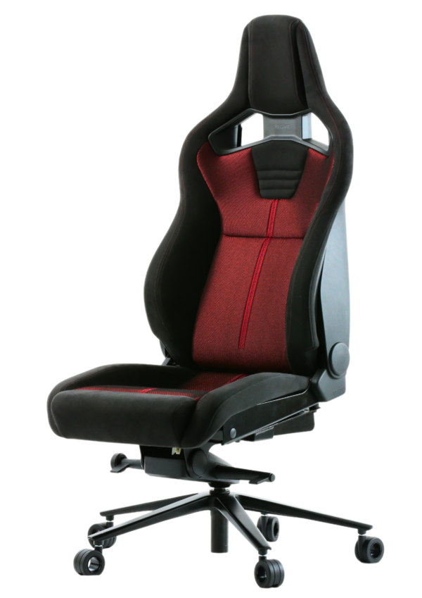 RECARO Home Chair Cross Sportster MNL GK100H BK/RD <カムイ黒/グラスメッシュ赤> - 画像 (2)