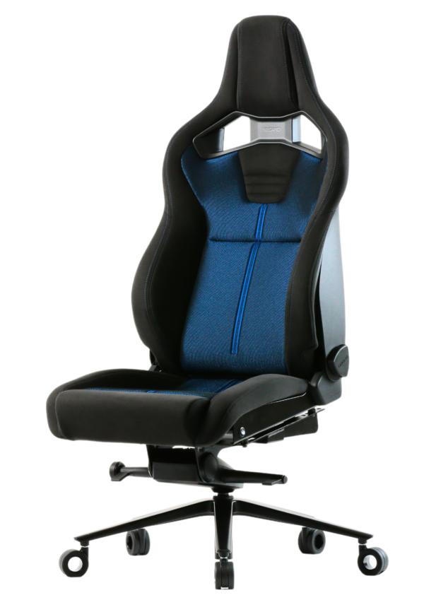 RECARO Home Chair Cross Sportster MNL GK100H BK/BL <カムイ黒/グラスメッシュ青> - 画像 (2)